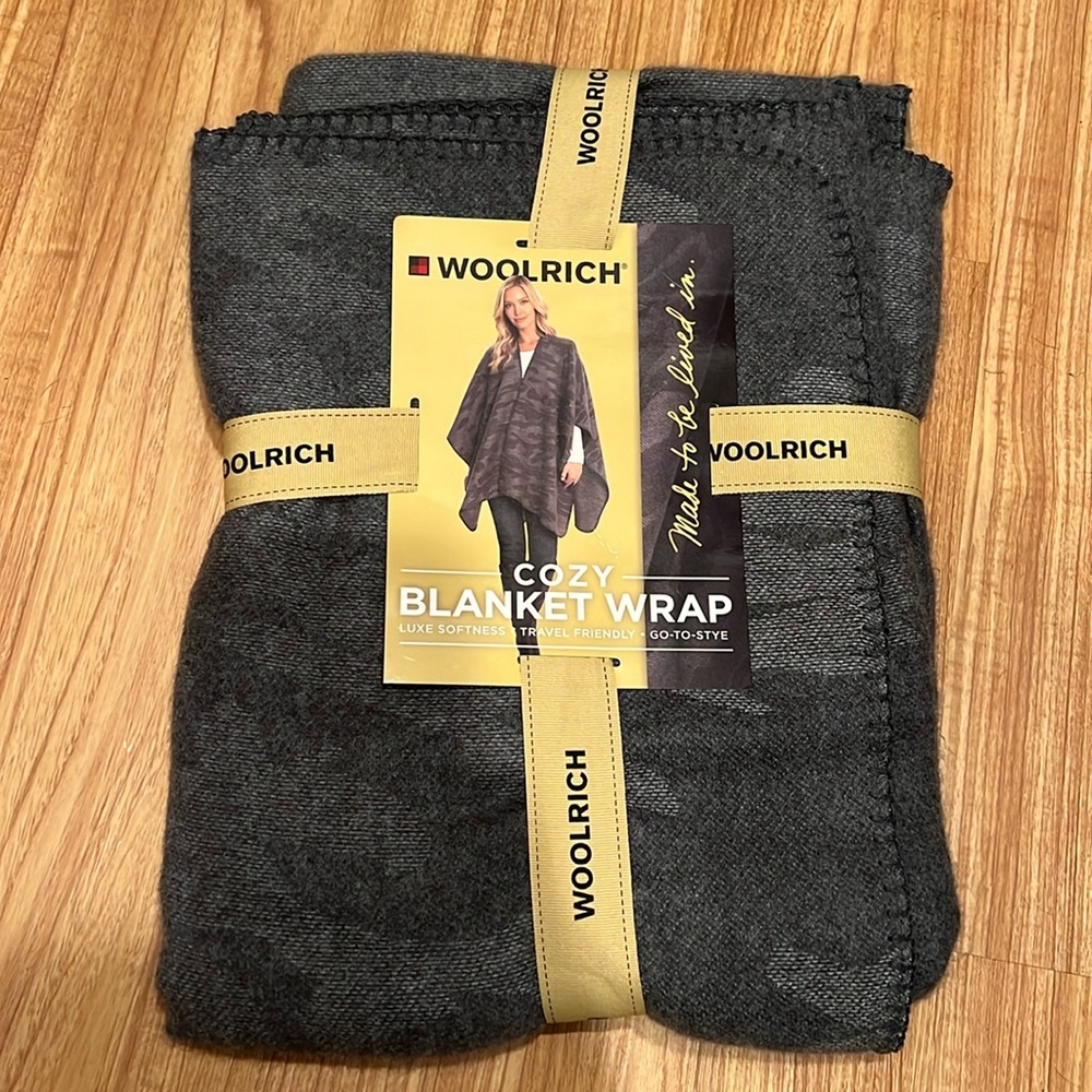 Woodrich cozy blanket wrap